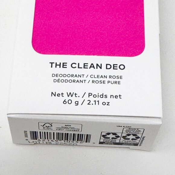 Beautycounter CLEAN ROSE The Clean Deo Deodorant NEW Discontinued - Picture 2 of 5